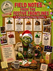 front cover of Johnny Rocket Human Holiday Edition
